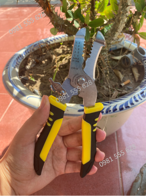 Kìm cắt tuốt uốn dây điện đa năng