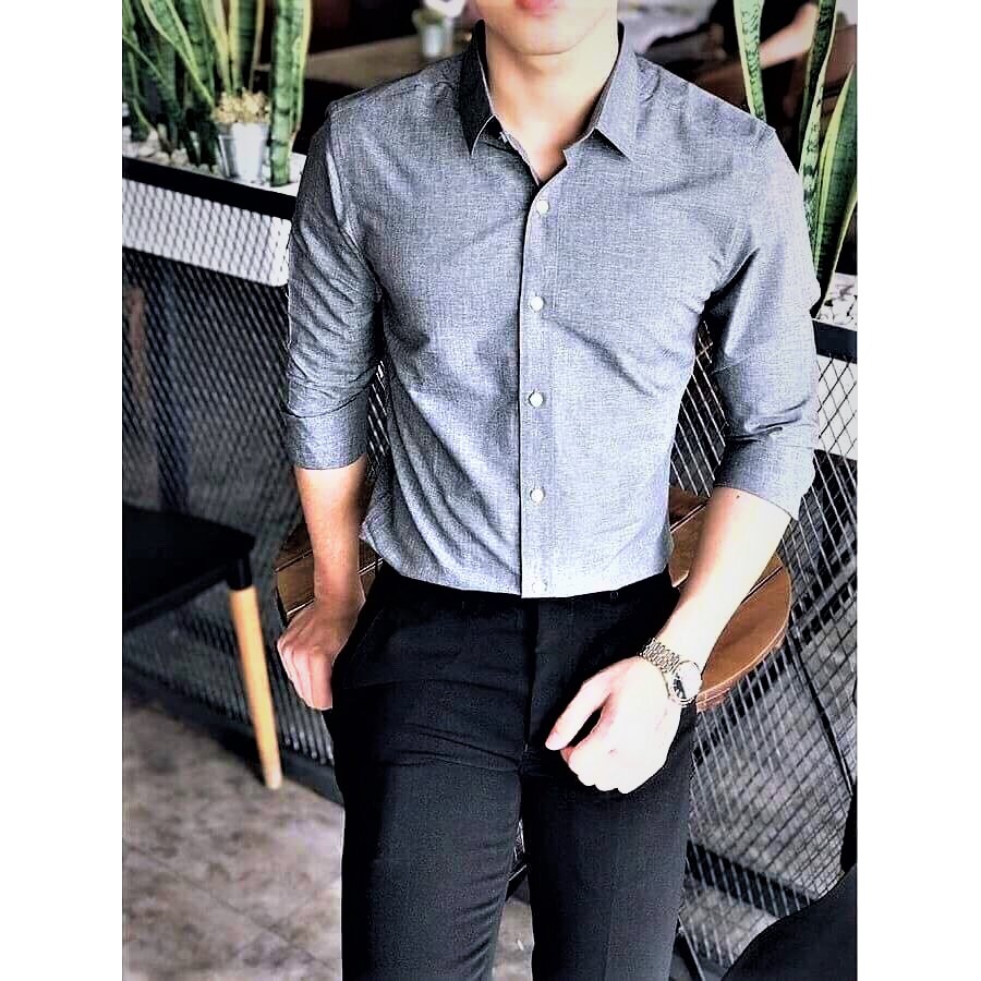 Áo sơ mi dài tay Công sở Nam, chống nhăn