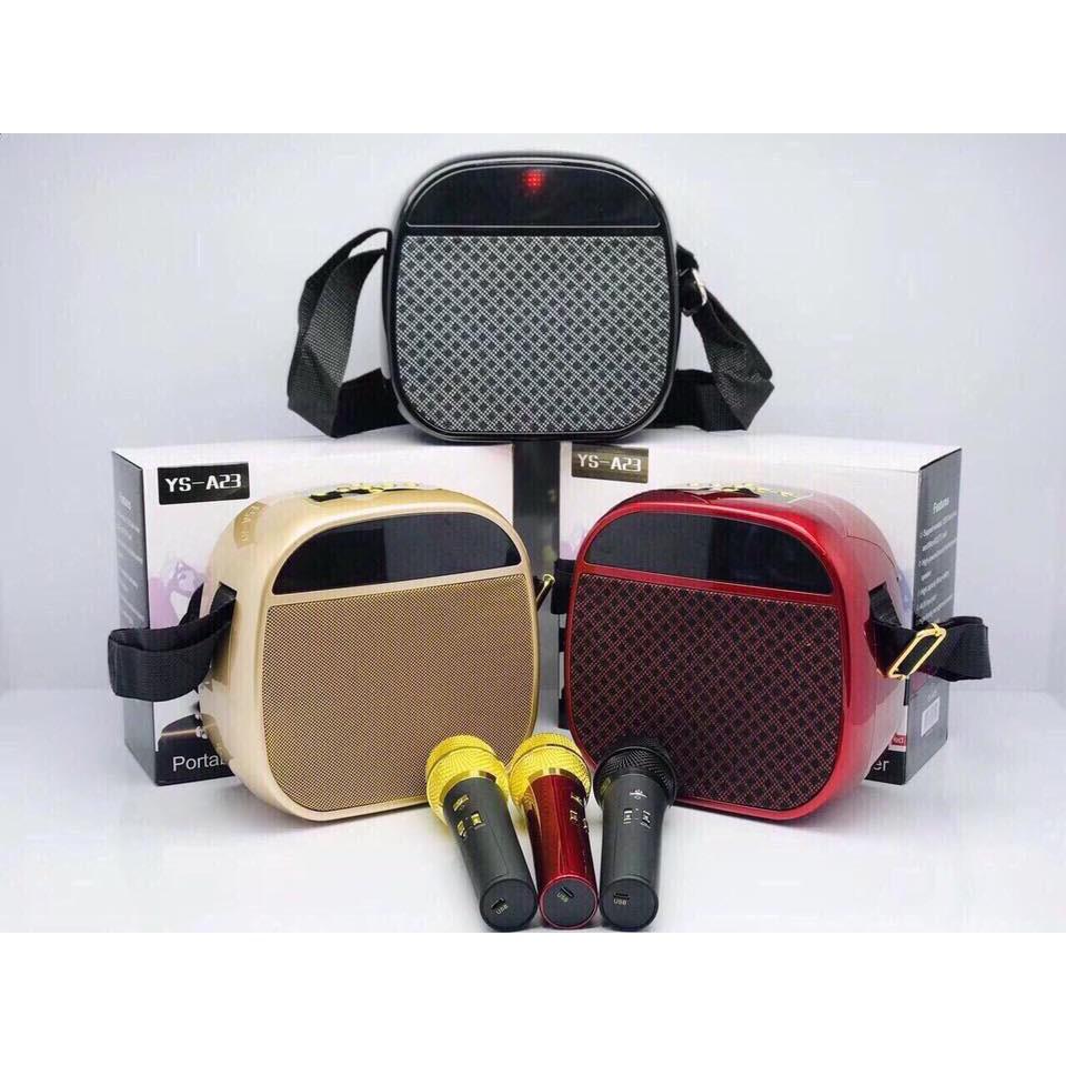 Loa Kèm Míc Hát Karaoke Mini YS-A23