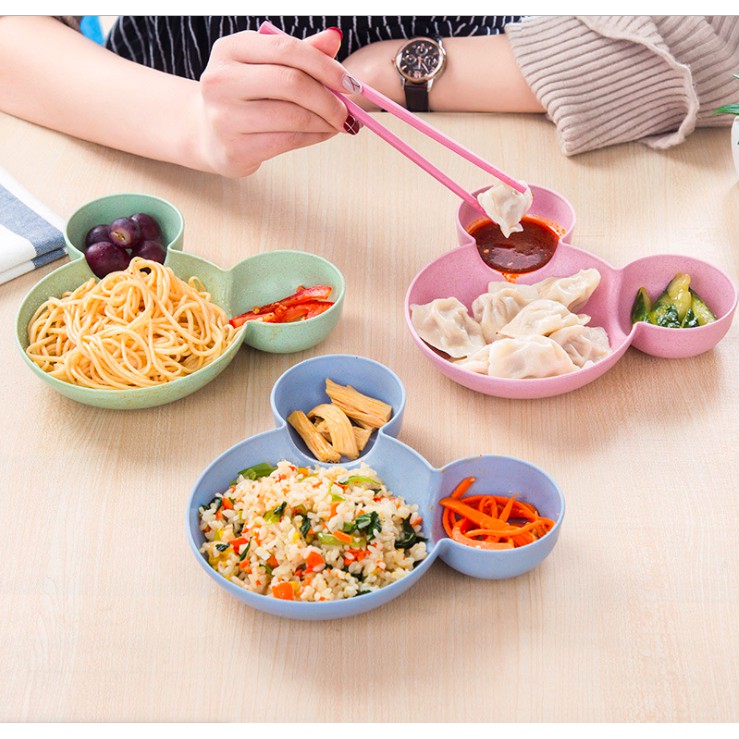 [SỈ SLL] - Tô hình chuột Mickey lúa mạch cho bé