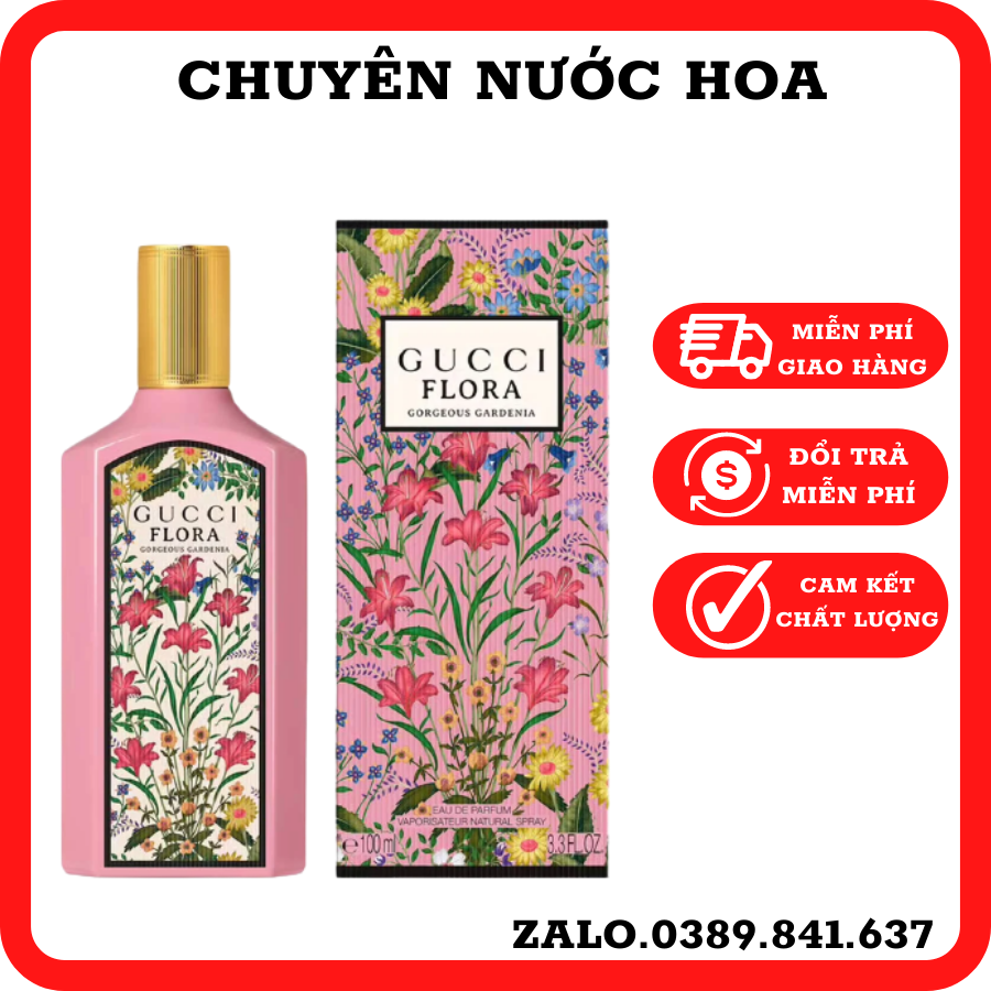 Nước hoa Gucci Flora Gorgeous Gardenia 100ml