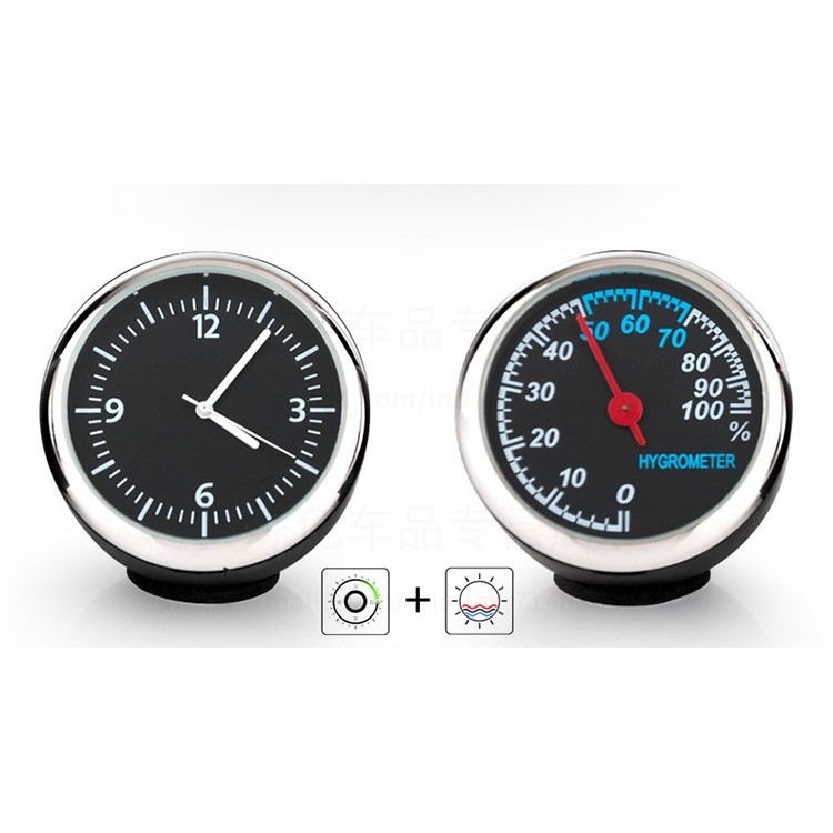 BỘ 3 ĐỒNG HỒ XEM GIỜ - NHIỆT ĐỘ - ĐỘ ẨM ĐẶT TAPLO CAO CẤP