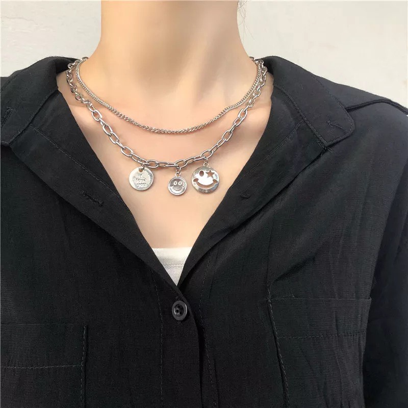 [HCM]Vòng cổ mặt cười cá tính