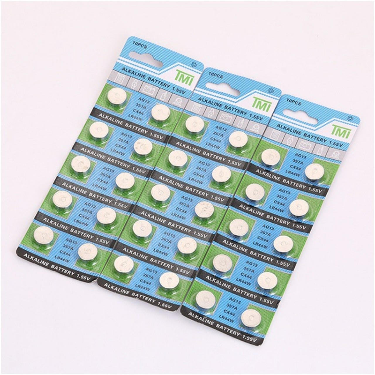 10 viên pin phao câu cá pin cúc câu cá siêu bền