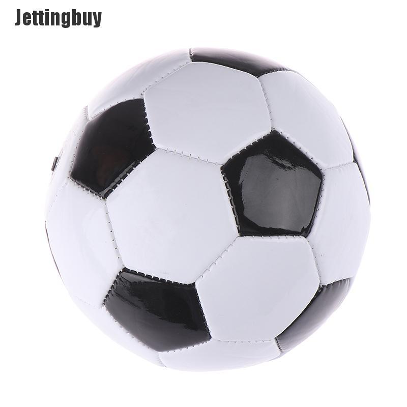 Jettingbuy 1pc Children Soccer Ball PVC Size 2 Classic Black And White Training Balls