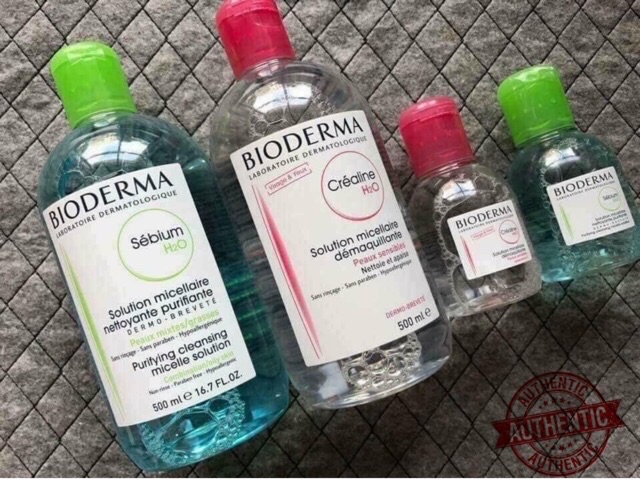 (Mẫu mới) _ Nước Tẩy trang Bioderma Pháp, 500ml