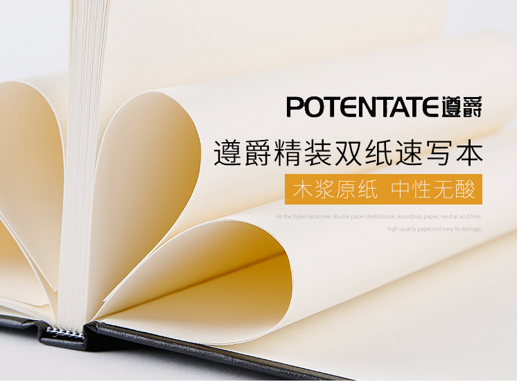 [MnM] Sổ Vẽ Chì SketchBook cứng cáp PPOTENTATE SKETCHBOOK 56tr