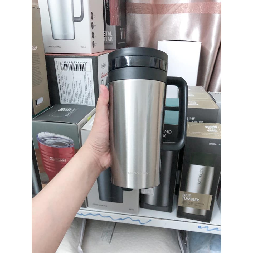 Ly giữ nhiệt Lock&Lock Coffee Filter Mug 580ml LHC4197SLV