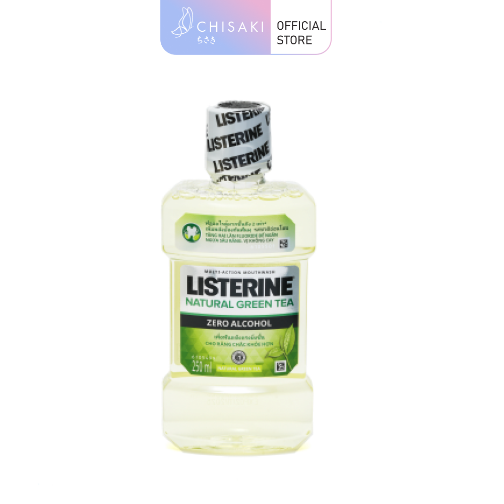 Nước Súc Miệng Listerine Trà Xanh Ngừa Sâu Răng 250ml