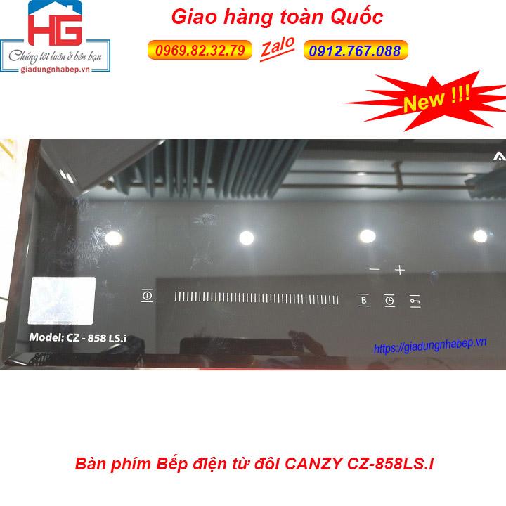 Bếp Điện Từ Đôi Canzy CZ-858-LS.i
