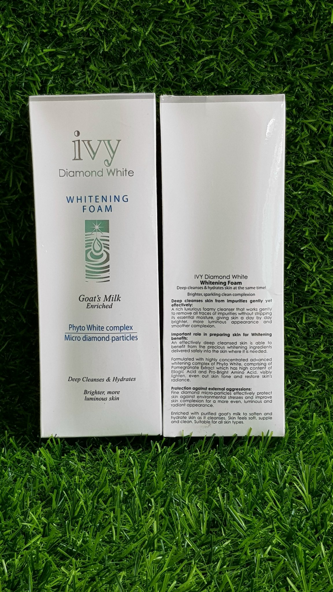 [HCM]Sữa rửa mặt sáng da Ivy Diamond white 80ml