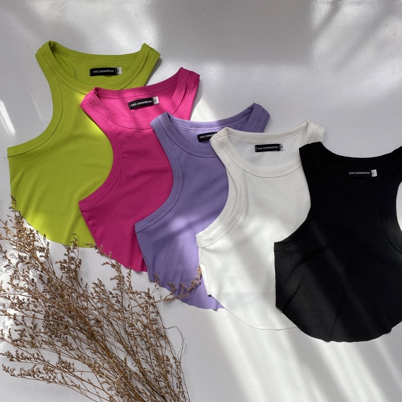 Áo croptop ba lỗ nhiều màu basic (Balo)