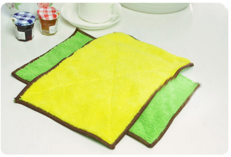 [ COMBO] 03 KHĂN LAU ĐA NĂNG SIÊU THẤM HÚT 25x12.5cm [ Khăn lau chén bát - Khăn lau xe ô tô - Khăn lau mặt - Khăn lau bếp]