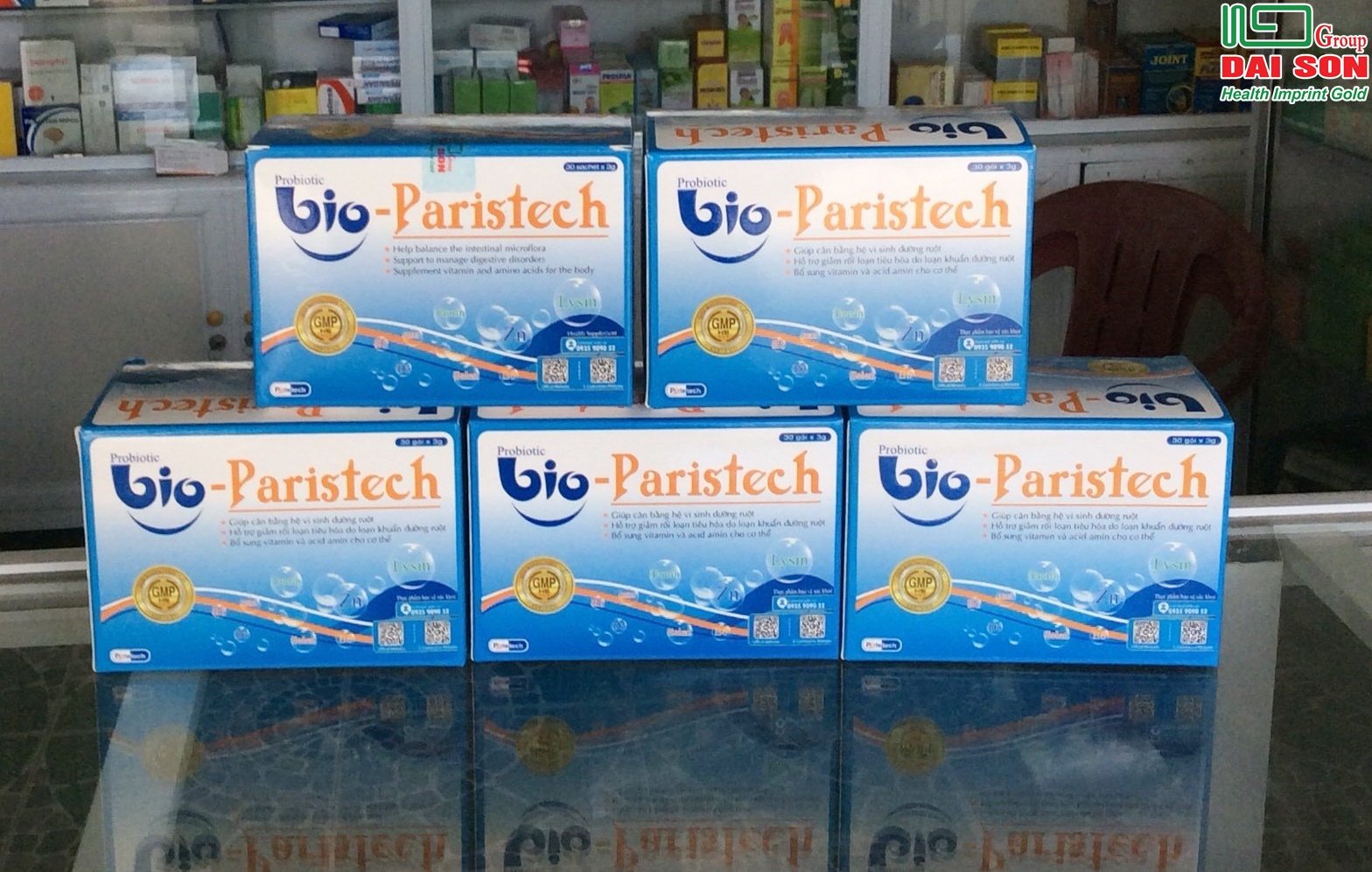 CỐM VI SINH BIO - PARISTECH H/30goi