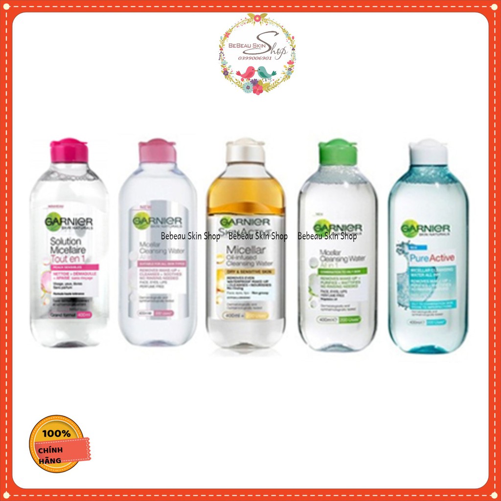Nước Tẩy Trang Garnier Skin Active 400ml