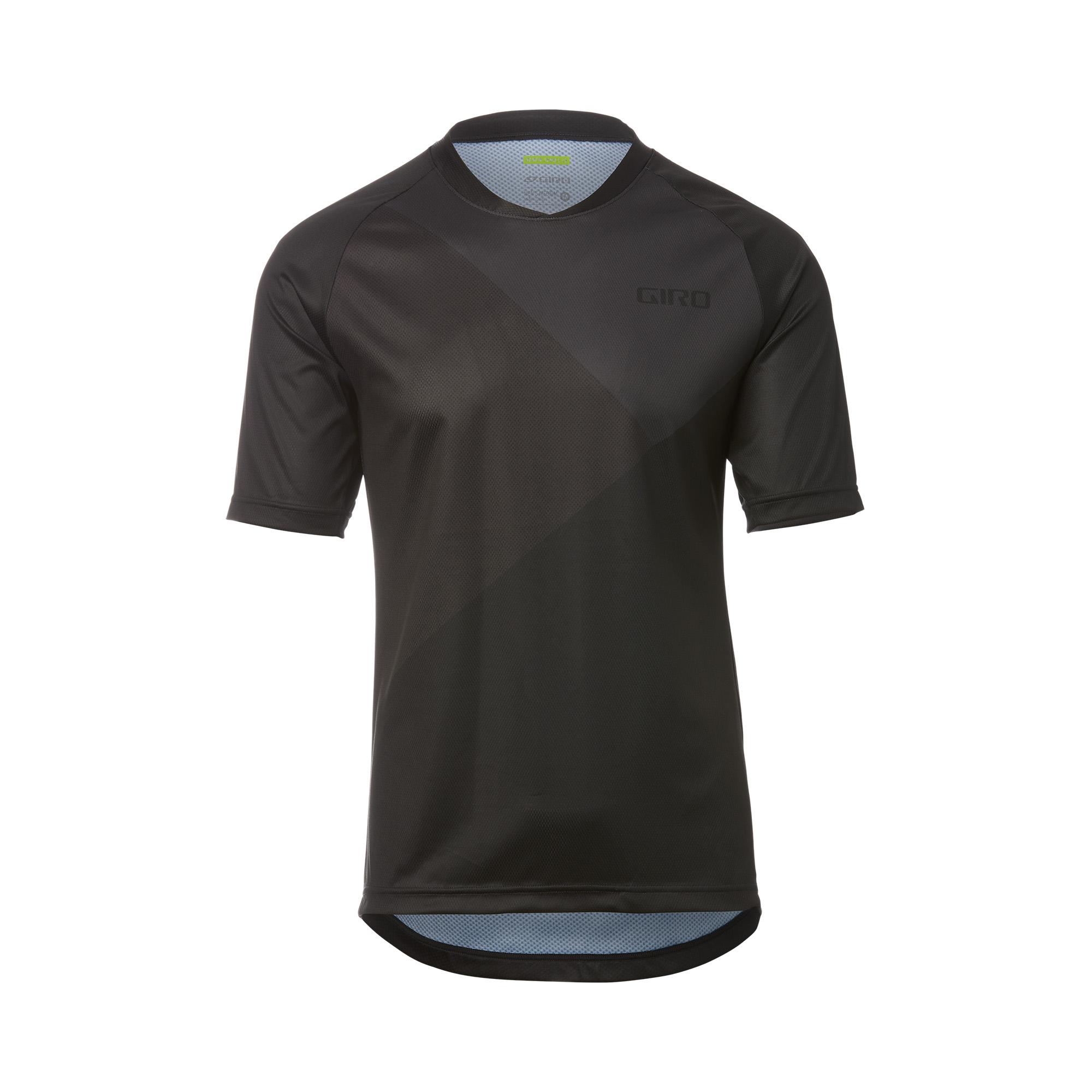 ÁO ĐẠP XE NAM GIRO ROUST JERSEY - BLACK CHARCOAL SHADOW (ĐEN)