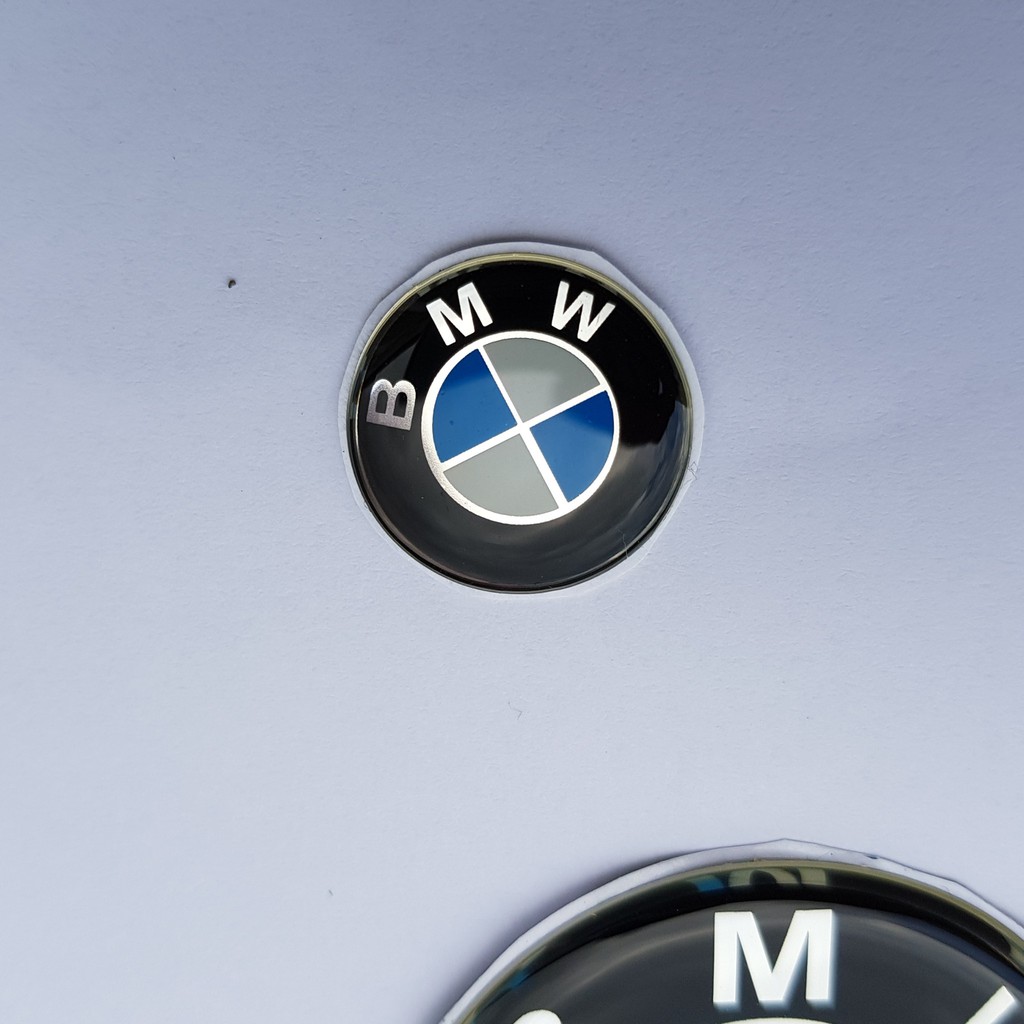 Tem nổi 3D dán xe Logo BMW nhiều size