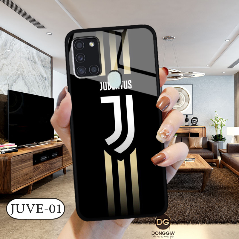 Ốp lưng kính 3D Samsung A21S hình đội bóng