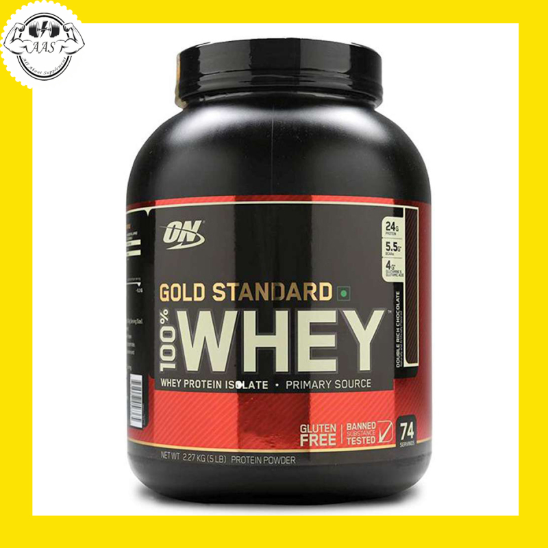 [HCM]WHEY PROTEIN - OPTIMUM NUTRITION - GOLD STANDARD 100% WHEY - 5LBS