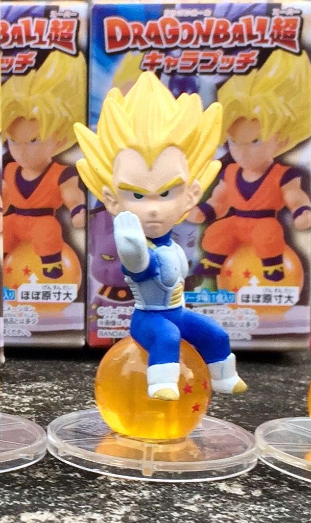 Mô hình Dragon Ball Super chibi nhân vật 7 Viên Ngọc Rồng Songoku ngồi ngọc rồng