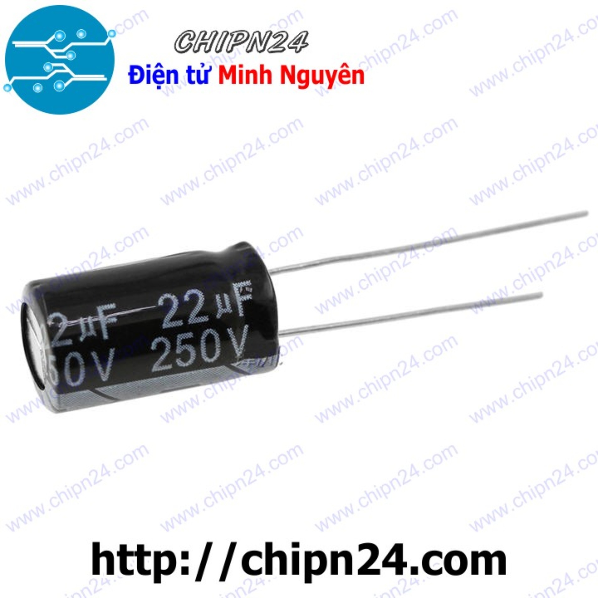 Tụ hóa 22uf 250v