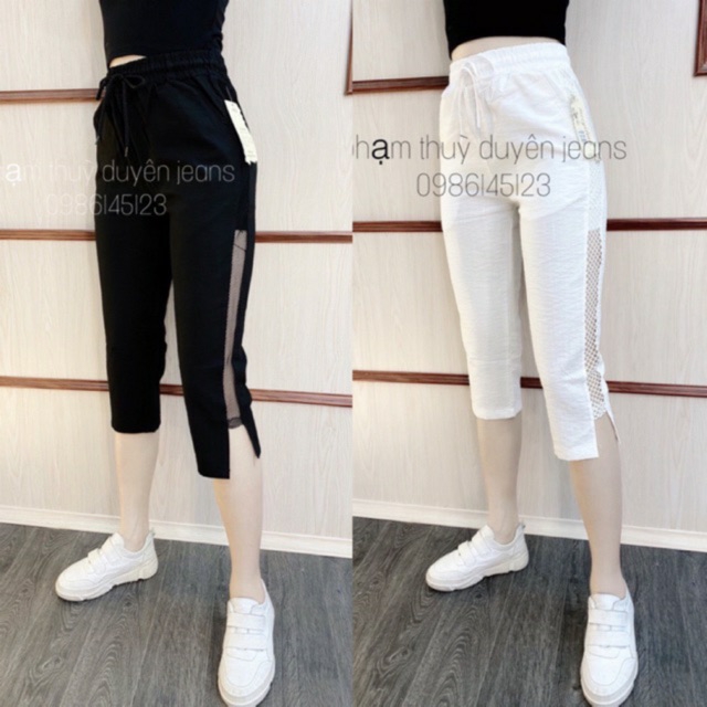 Quần baggy đũi lửng