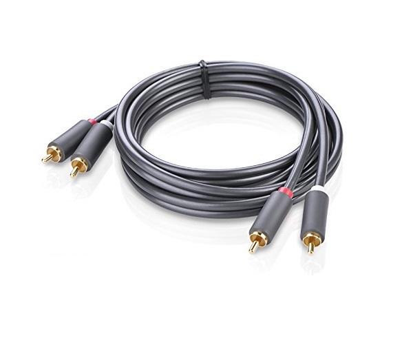 Cáp AV hoa sen 2 đầu RCA 1,5M cao cấp Ugreen 10517