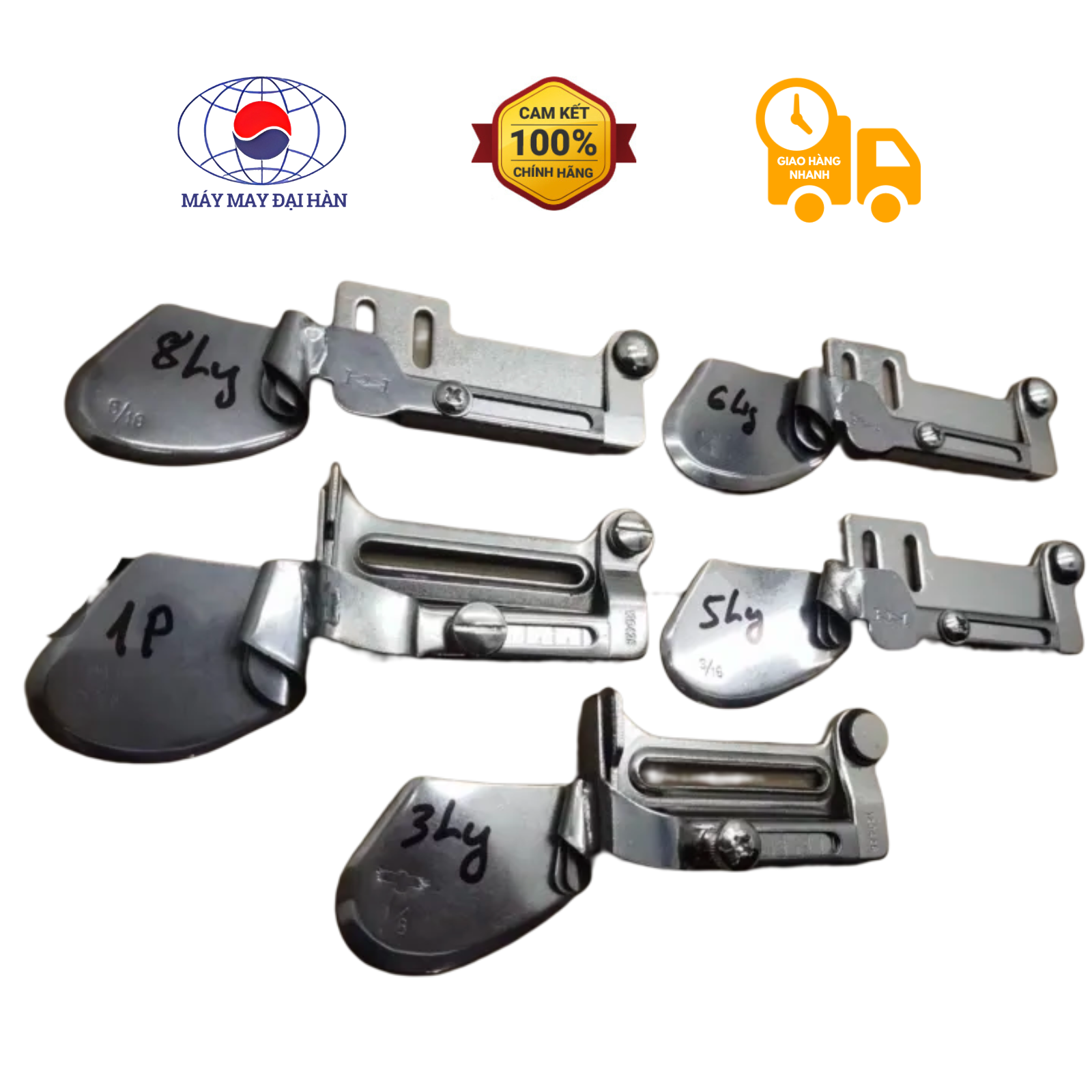 cữ may nẹp áo sơ mi cỡ