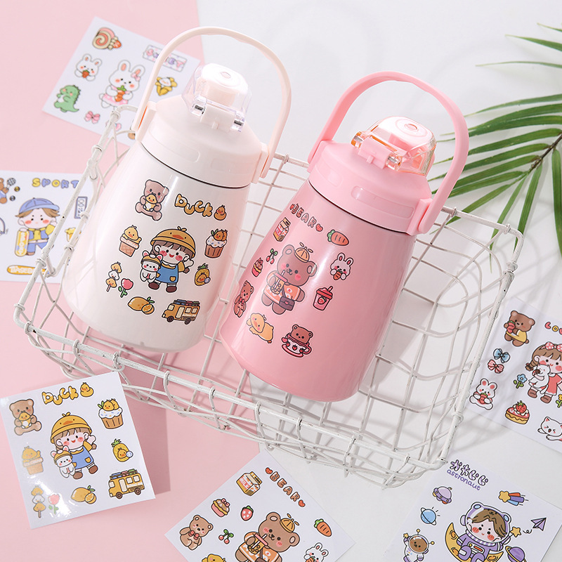 Set 1 tấm sticker cute dễ thương trang trí sổ