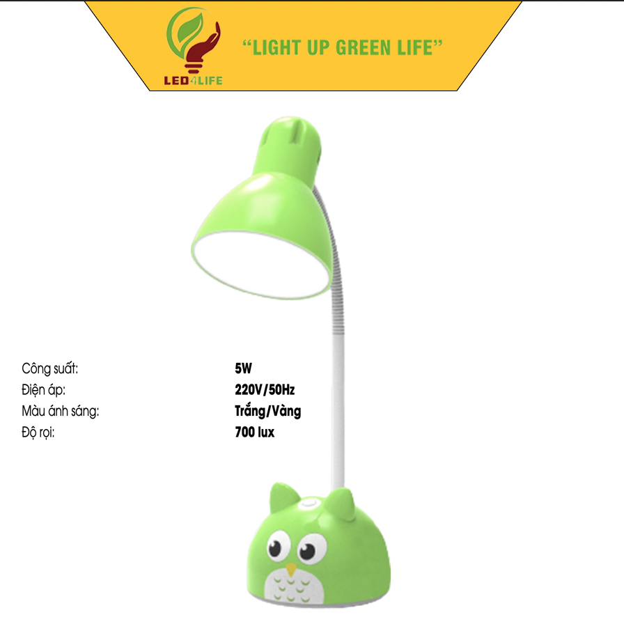 Đèn bàn LED bảo vệ thị lực RD-RL-27.V2-LED