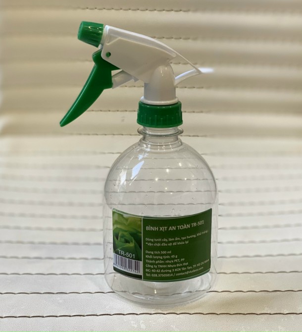Bình Xịt Khử Khuẩn Dudaco 500ml - Bình Xịt Tóc 501