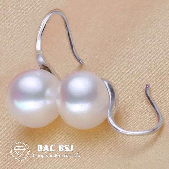 Bông tai nữ Bạc cao cấp. Bạc BSJ - BTNU01