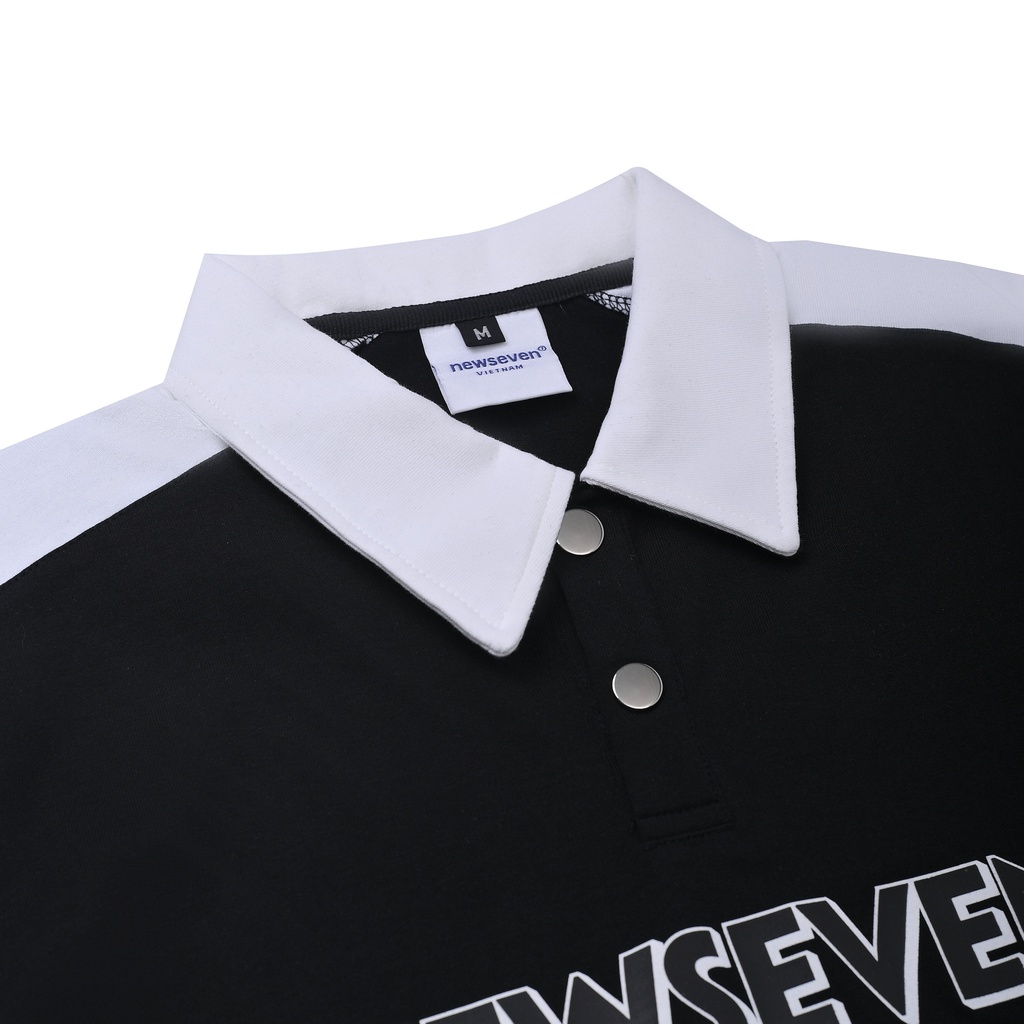 Áo Thun Polo N7 Newseven Minimalism V3 / Black