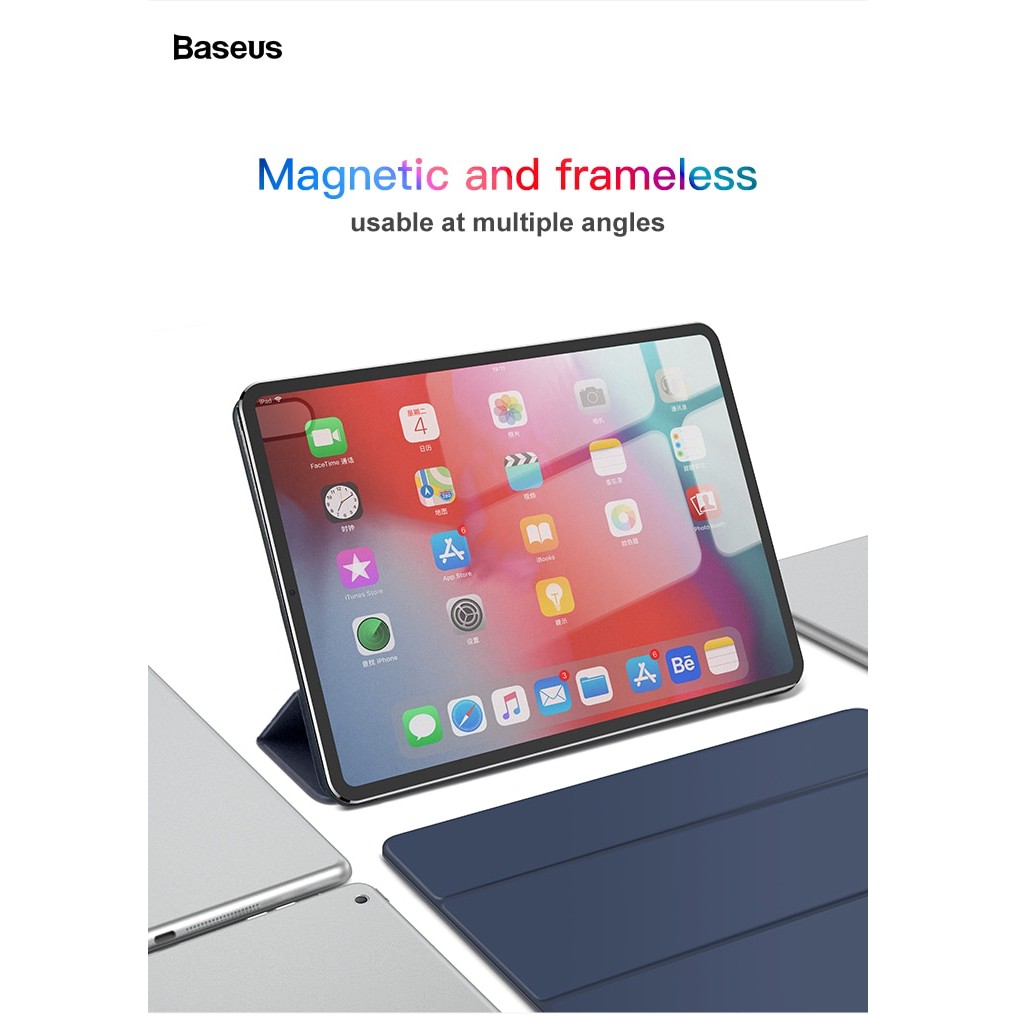 Bao da Baseus Simplism Y-Type Leather cho iPad Pro 11/12.9 inch(2018)