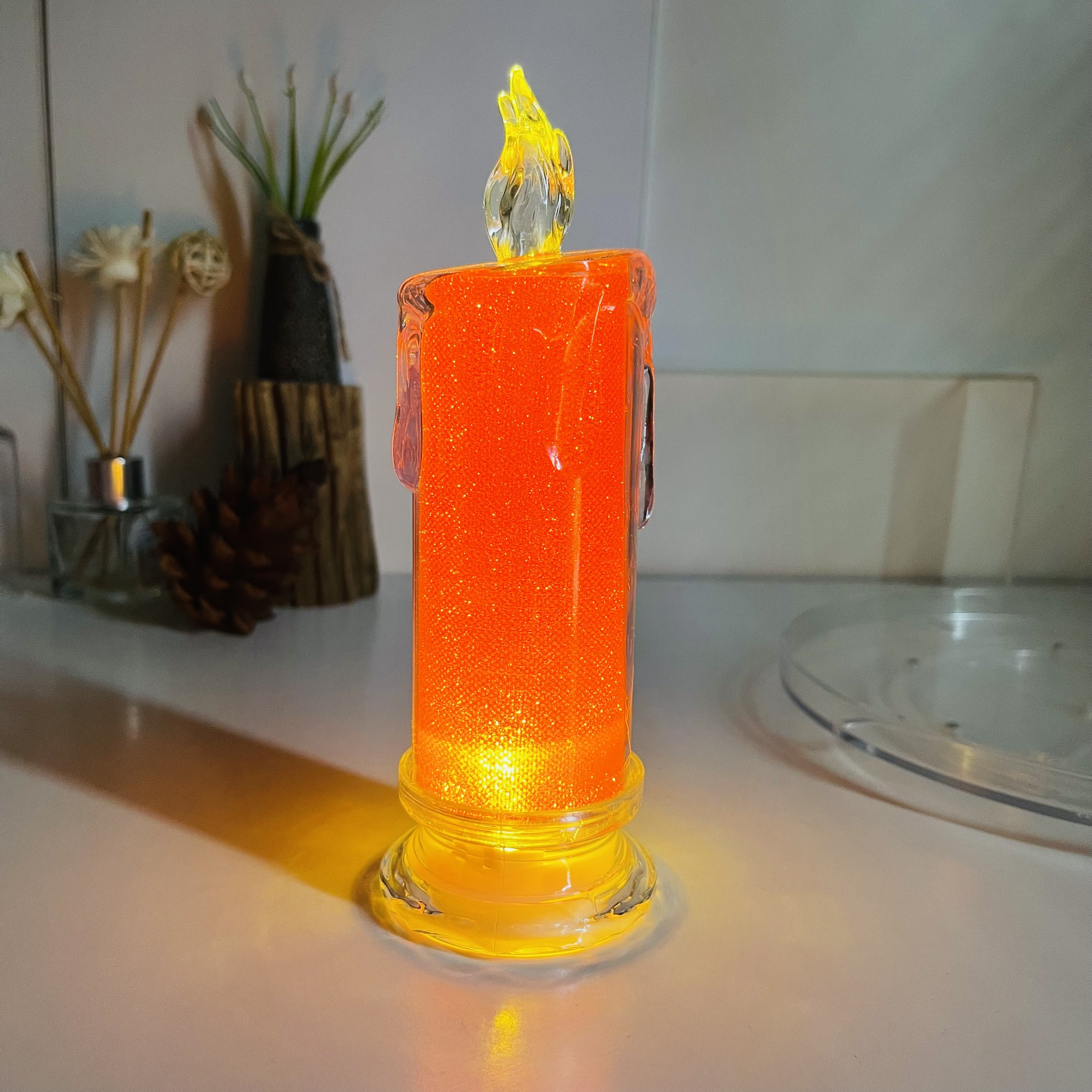 Đèn led giả nến để bàn trang trí lãng mạn