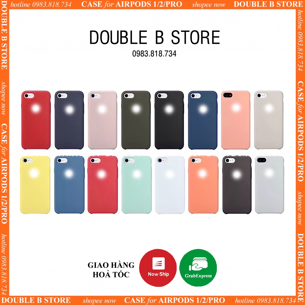 (FULL MÀU ĐỦ DÒNG) Ốp chống bẩn - silicone case dành cho iphone