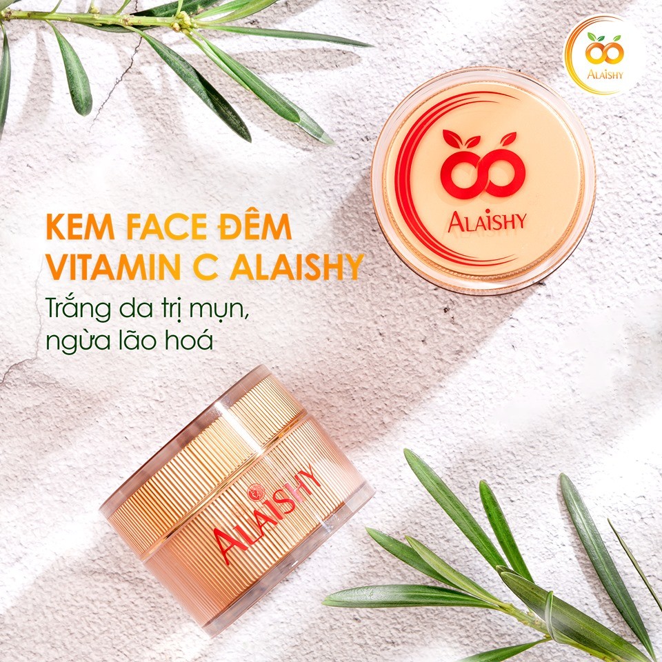 Kem Face Alaishy Ban Đêm Vitamin C [ mẫu mới 2021 và mẫu 2020 ] [ chính hãng 100% ]