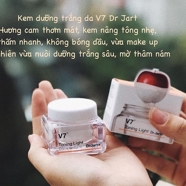 Kem dưỡng trắng da V7 Toning Light Hàn Quốc Mini 15ml