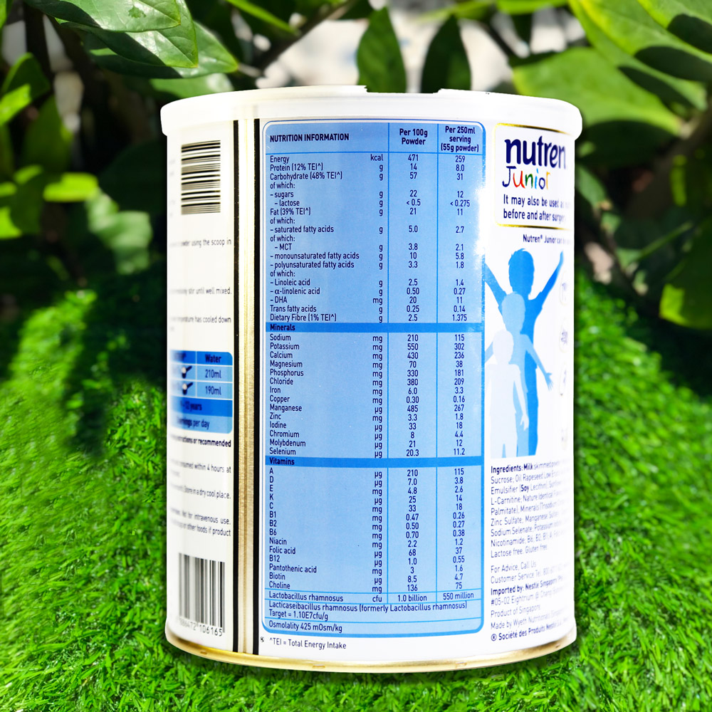 [HCM]Sữa bột Nutren Junior lon 850g - Bixi shop