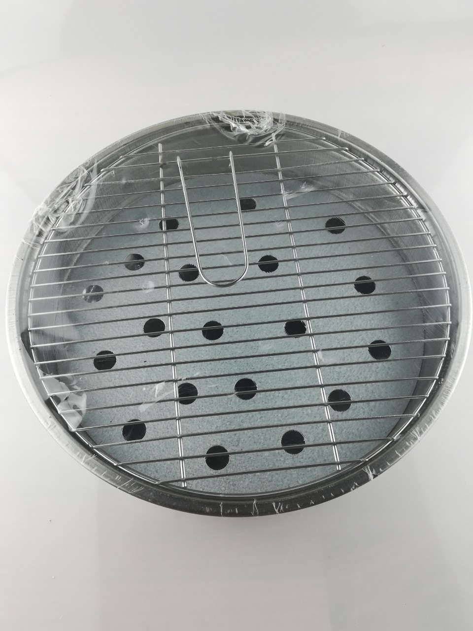 Lò Nướng Than Inox Tròn -30cm