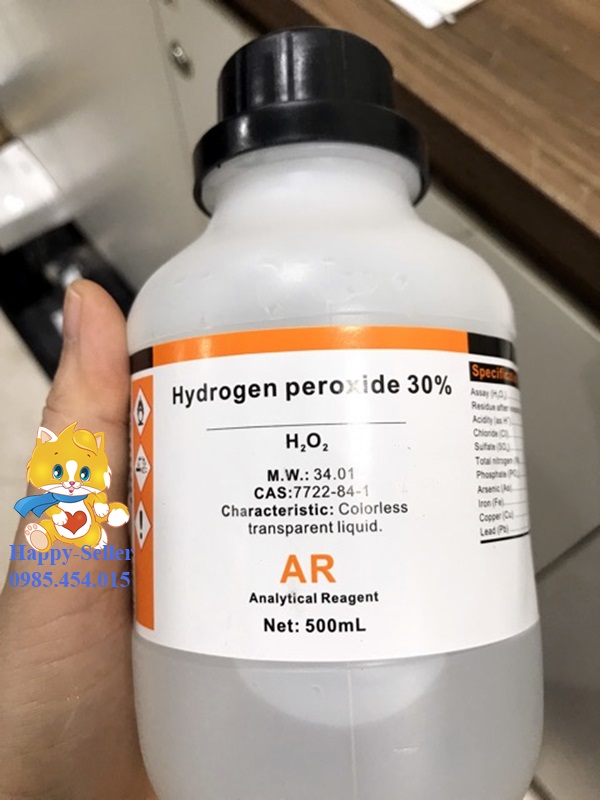 Oxi già sát khuẩn Hydrogen peroxide 30%