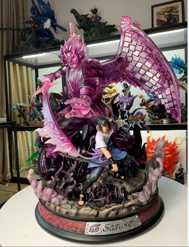[HCM]Mô hình Naruto - Mô hình Uchiha Susano Sasuke Led 32CM N037
