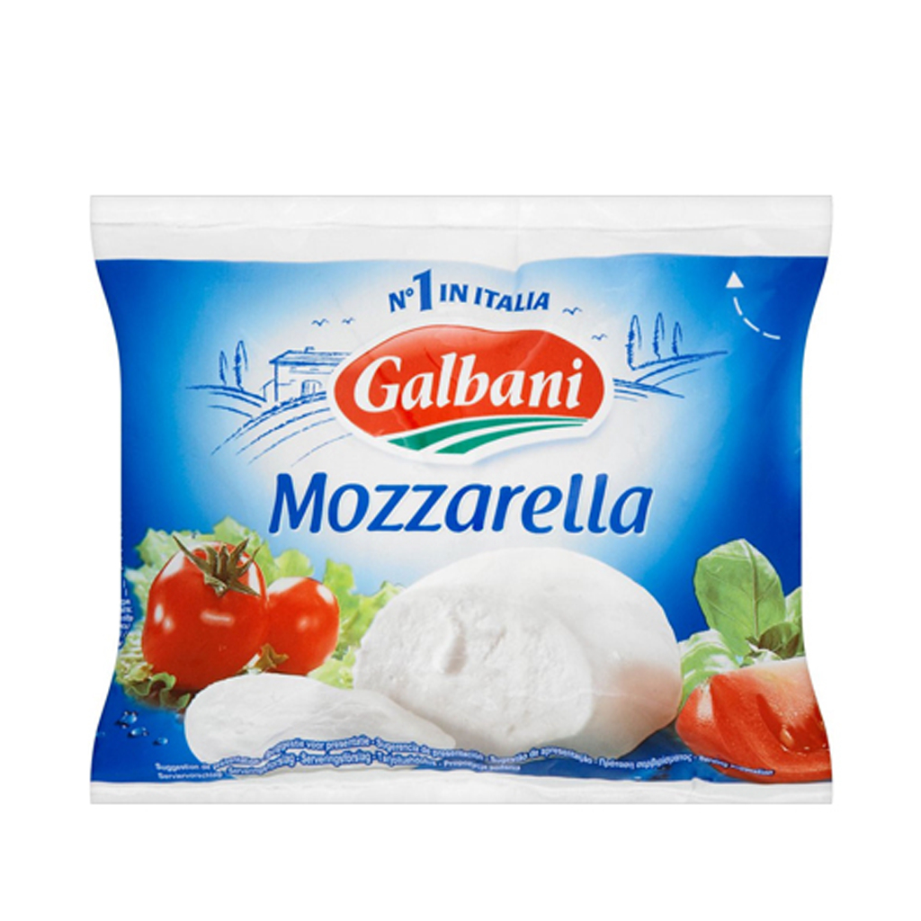 Phô Mai Mozzarella hiệu Galbani gói 225g