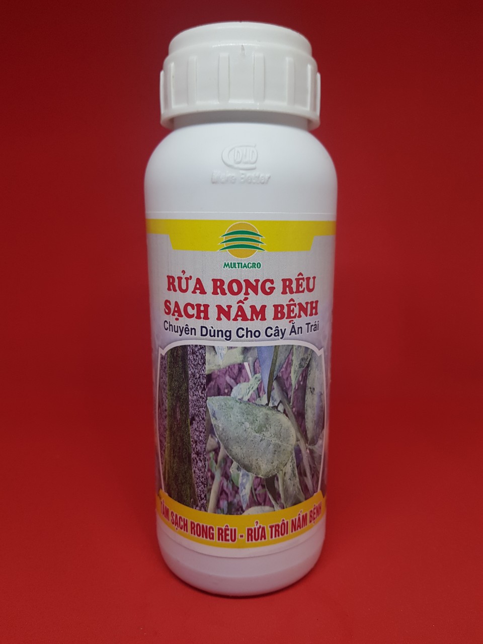 Chế phẩm Rửa Rong Rêu, Sạch Nấm Bệnh (480 ml) chuyên dùng cho cây ăn trái (sầu riêng, cam, bưởi..) cây hoa mai, cà phê, cây chè.