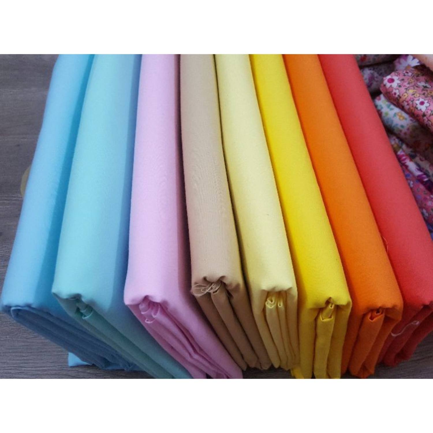 Vải thô cotton khổ 1m5. 1m