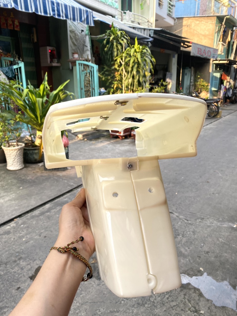 DÀN ÁO XE CITI 100 DAELIM NHỰA ABS ( KHÔNG SƠN ) - ĐỜI CITI PHUỘC