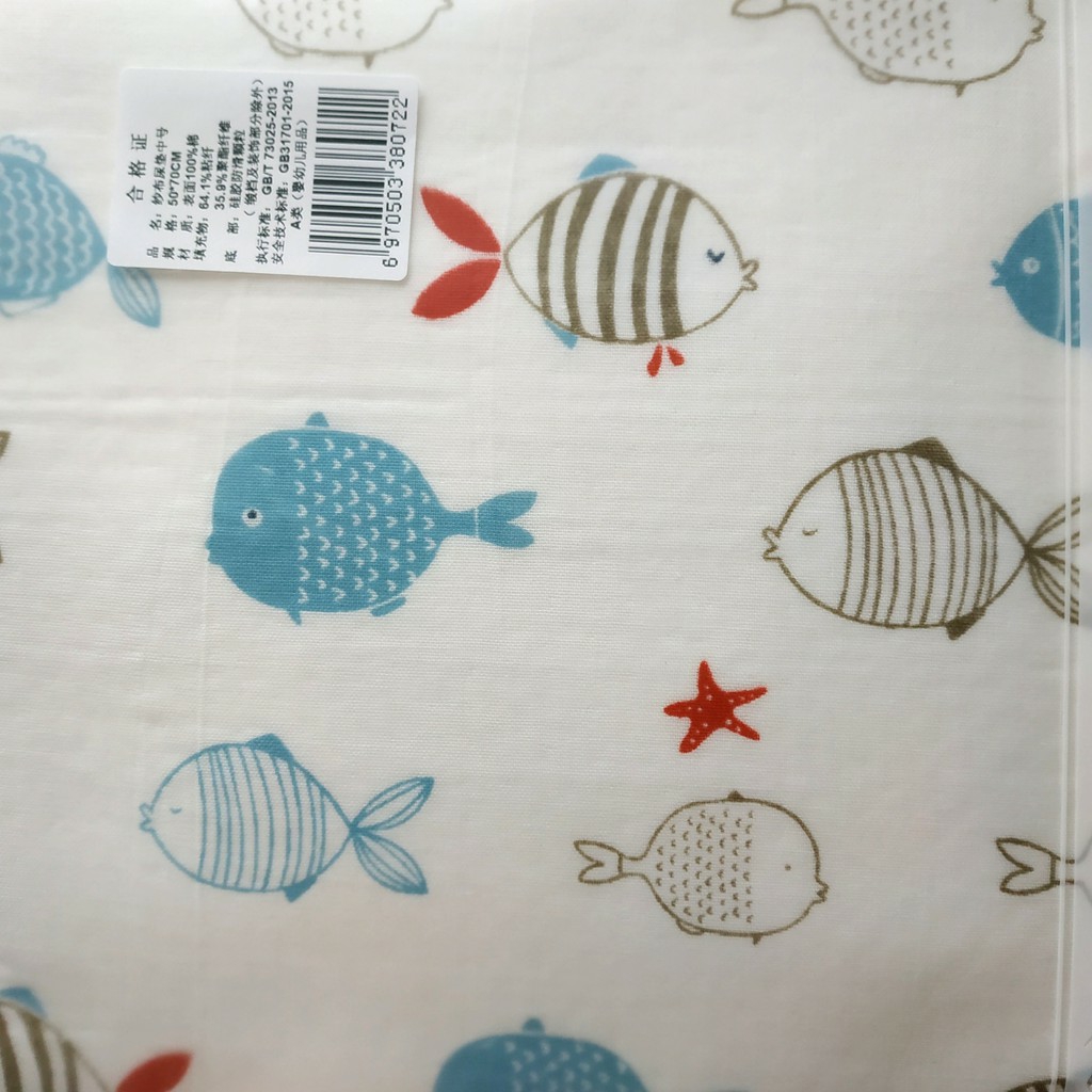 Tấm lót chống thấm sợi tre 5 lớp cho bé
