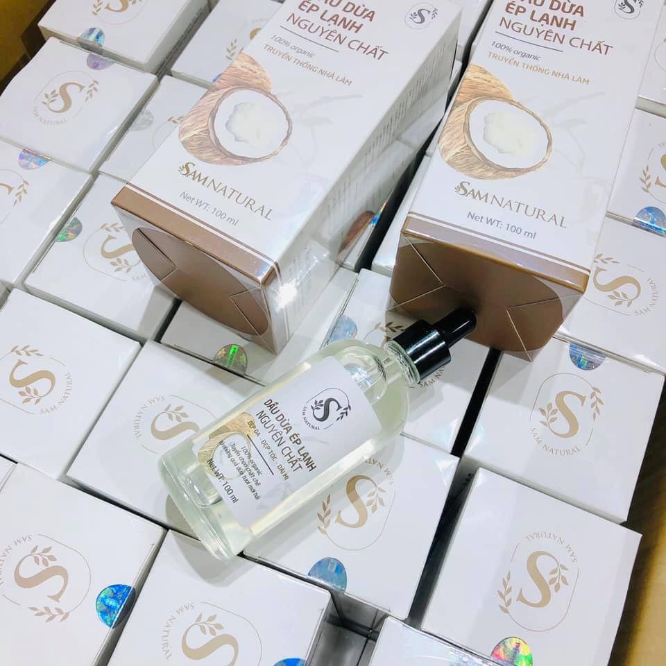 DẦU DỪA ÉP LẠNH NGUYÊN CHẤT SAM NATURAL