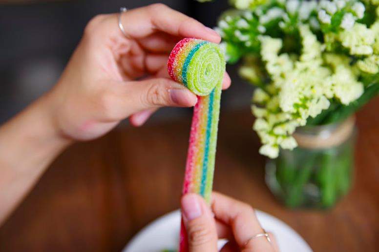 KẸO CHUPA CHUPS DẺO - HỘP 60 DÂY