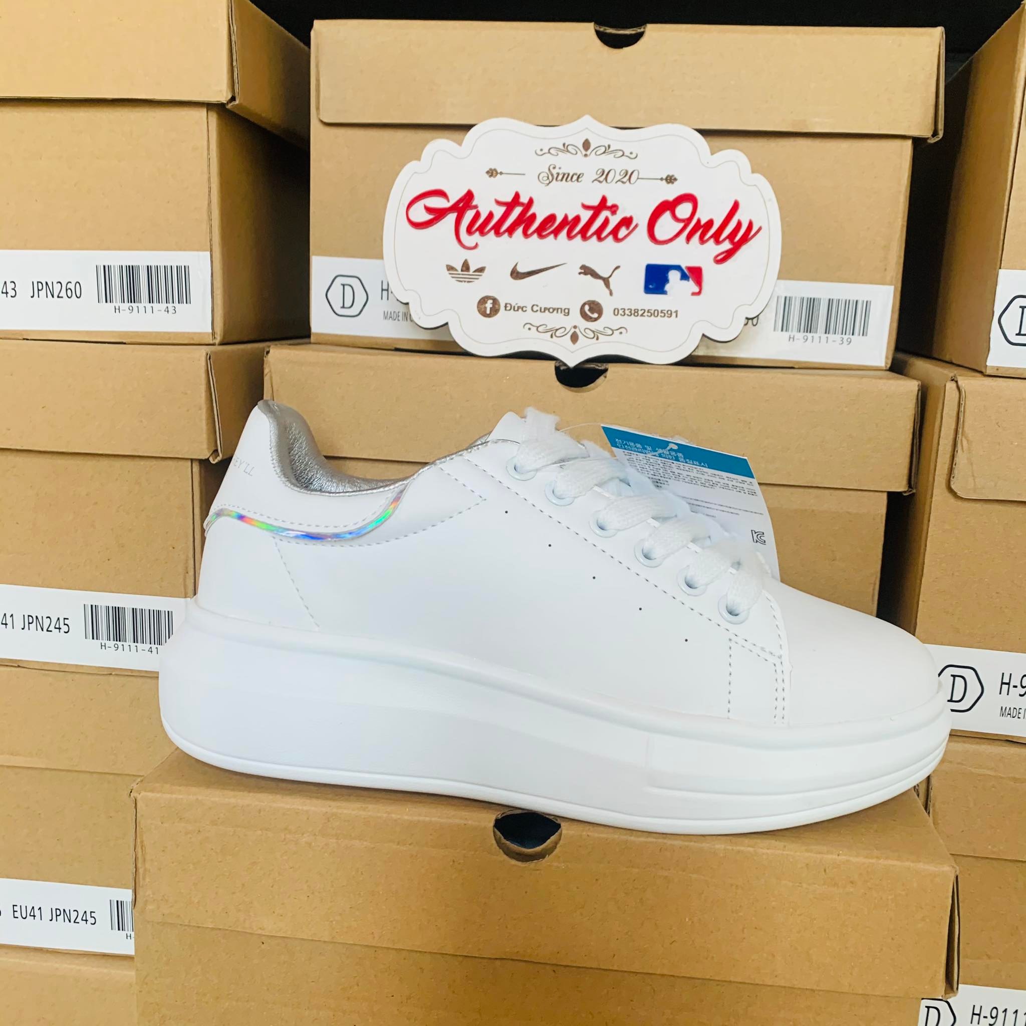 [Authentic Only] Giày Domba HIGH POINT Gót Đen, Holo Chính Hãng - H-9111